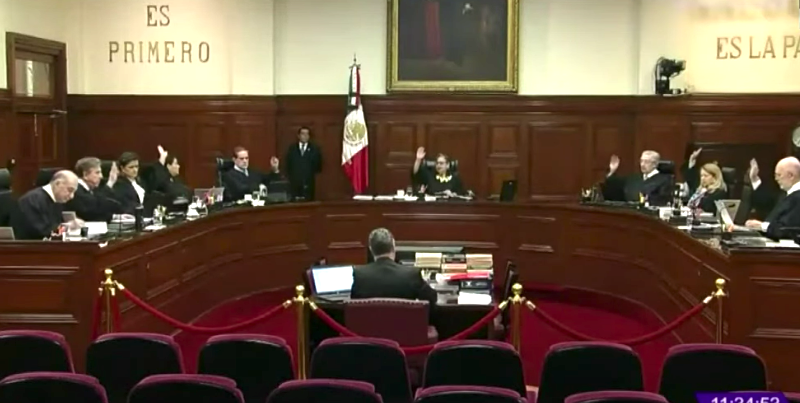 Suprema Corte se une al paro de labores