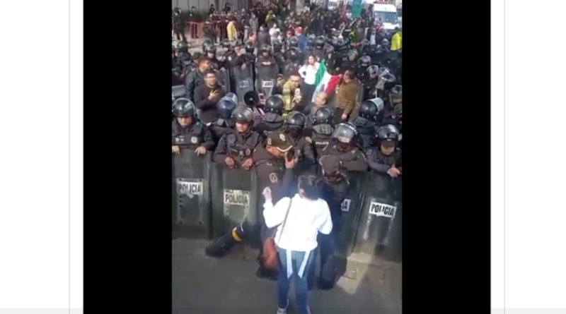 Reprimen a trabajadores del Poder Judicial