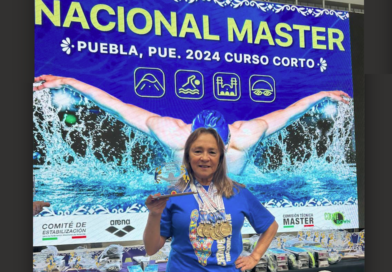 Acuática Nelson Vargas es pentacampeón del nacional master