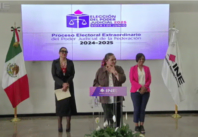 Informa INE avance del 91.7 % en los cómputos de elección del PJ