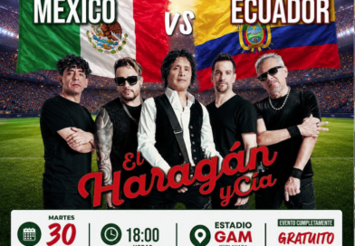 El Haragán pondrá el rock antes del México vs Ecuador, en la GAM