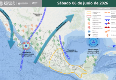 Alerta Conagua por fuertes lluvias en el país