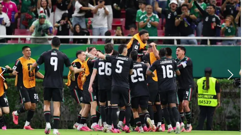 México, primer clasificado en la Copa Mundial