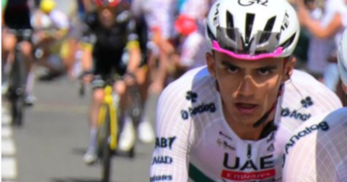 Isaac del Toro llegó en tercer lugar en la Etapa 6 del Tour de Francia