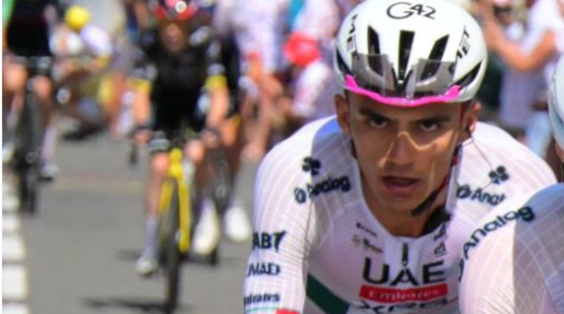 Isaac del Toro llegó en tercer lugar en la Etapa 6 del Tour de Francia
