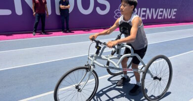 Sebastián Orozco llega a inspirarse en el Grand Prix de Para Atletismo en Tlaxcala