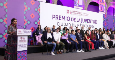 Reconoce Clara Brugada el papel de juventudes en la defensa de los derechos