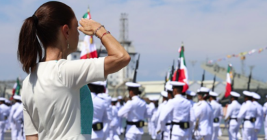 Celebran el 205 Aniversario de la Armada de México