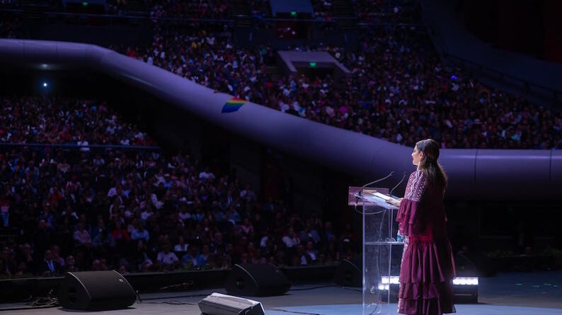 Rinde Brugada Molina II Informe de Gobierno en el Auditorio Nacional